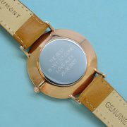 Vintage Personalised Leather Watch